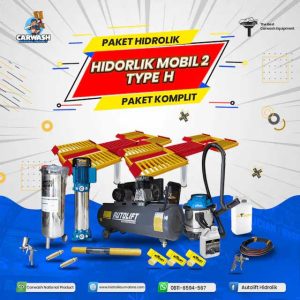 Paket Usaha Cuci Mobil 2 Hidrolik Tipe H