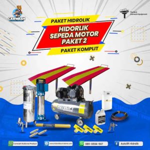 Paket Usaha Cuci Motor 2 Hidrolik