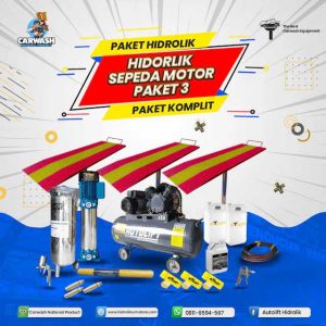 Paket Usaha Cuci Motor 3 Hidrolik