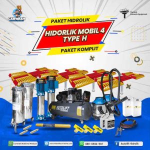 Paket Usaha Cuci Mobil 4 Hidrolik Tipe H
