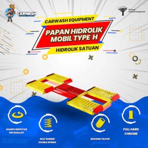 Papan Hidrolik Cuci Mobil Tipe H