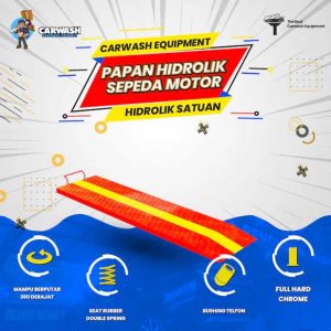 Papan Hidrolik Cuci Motor