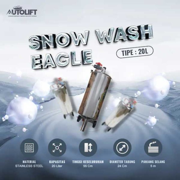 Tabung Snow Wash 20 Liter